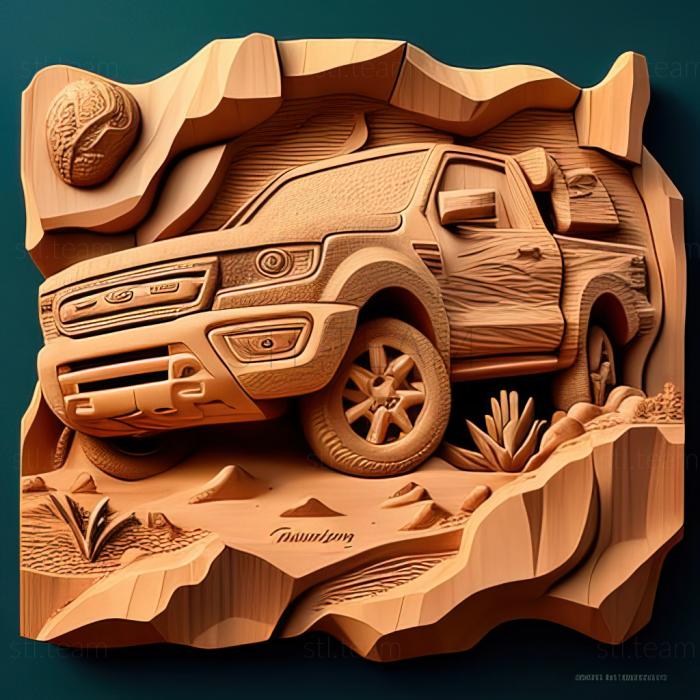 3D модель Ford Ranger (STL)